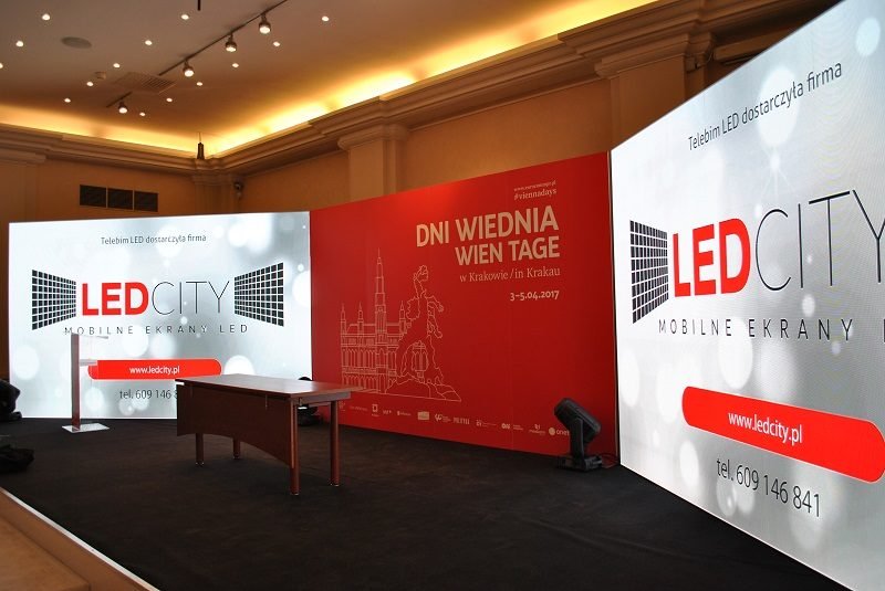 Wynajem ekran LED wewnętrzny dowolny wymiar