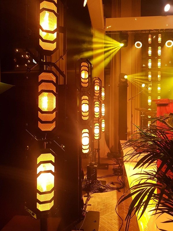 Wynajem oświetlenie sceniczne reflektory lampy