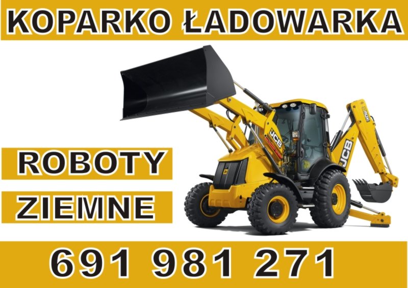 Koparko ładowarka - Szczecin, Gmina Dobra Szczecińska