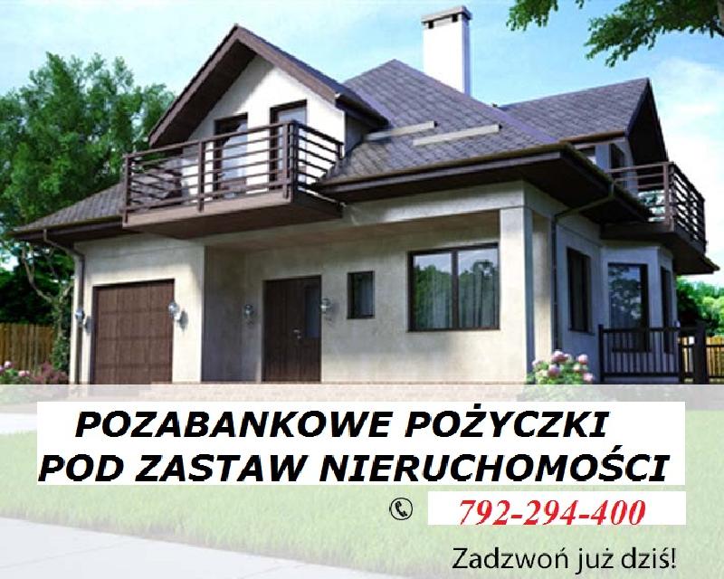 Pożyczki BEZ BIK pod zastaw lub na zakup nieruchomości dla firm!