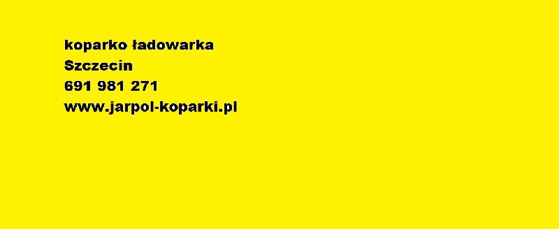 Koparko ładowarka Szczecin