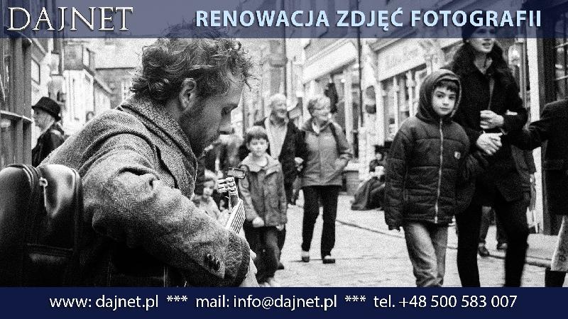 Renowacja odrestaurowanie poprawianie naprawa zdjęć fotografii Bielsko