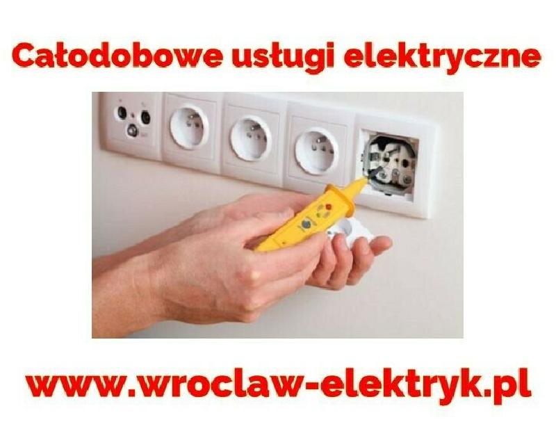 Pogotowie Elektryczne Całodobowe, Elektryk Wrocław 24 h - 01