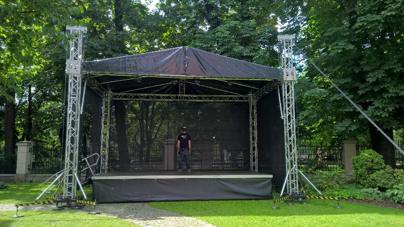 Wynajem sceny Wrocław 6x4