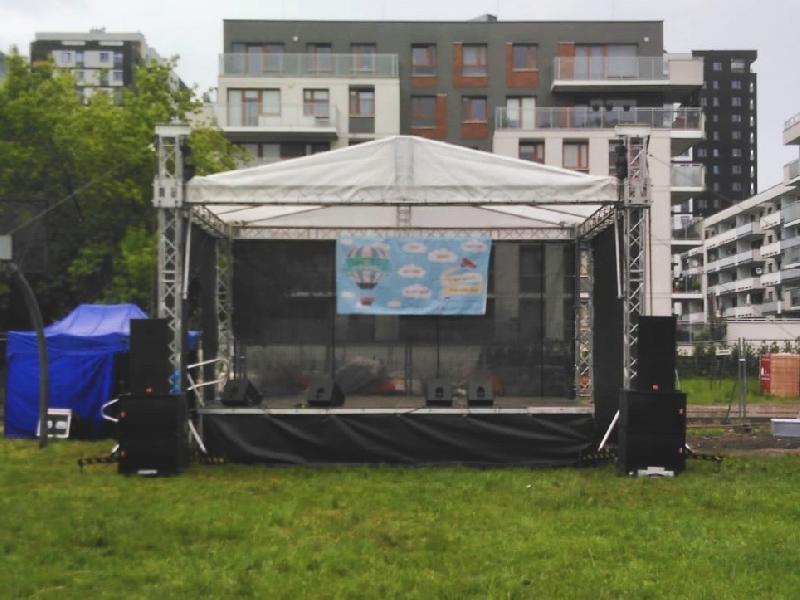 Wynajem sceny Wrocław 6x4 - 03