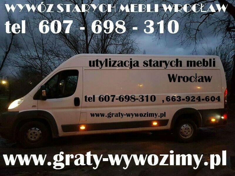 Likwidacja mieszkań Wrocław,wywóz starych mebli,opróżnianie piwnic - 01