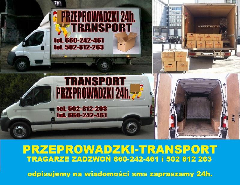 Przeprowadzki transport tragarze ubezpieczenie OCP