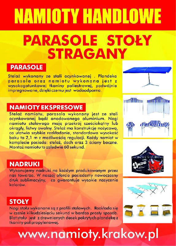 Parasol handlowy 2mx 2m - 06 Parasol handlowy 2mx 2m - 06
