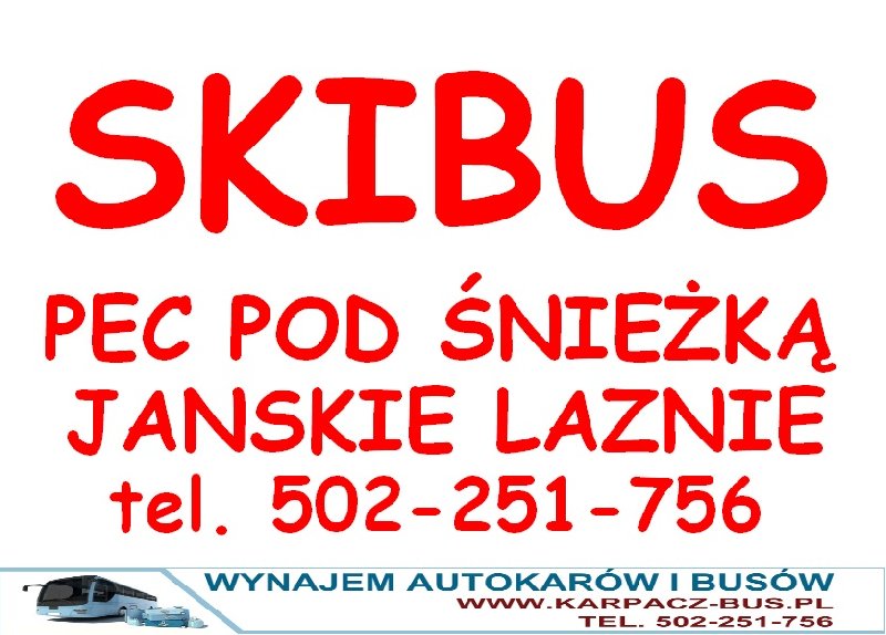 SKIBUSY do Czech , codziennie - 01