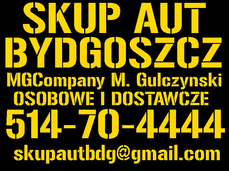 Skup Aut Bydgoszcz osobowych dostawczych w każdym stanie gotówka!!! - 01