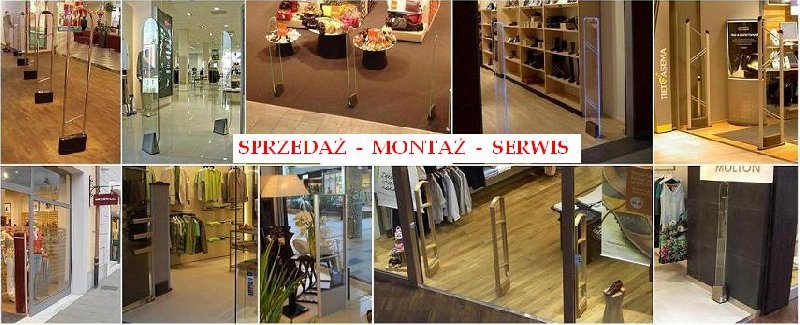 Montaż, sprzedaż, serwis bramki antykradzieżowe, liczniki klientów