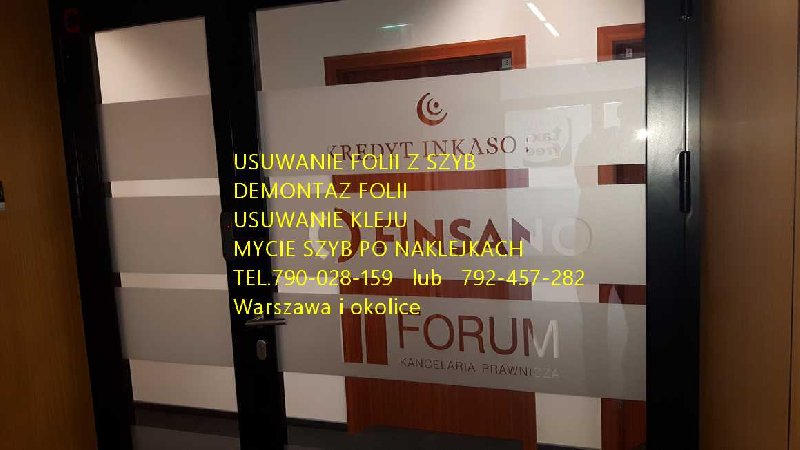 Usługa usuwania zrywania folii, naklejek, usuwanie napisów, oznaczeń - 06