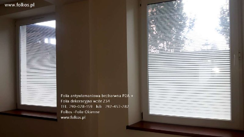 Folie okienne Pruszków, Błonie, Piastów...oklejanie szyb - 02