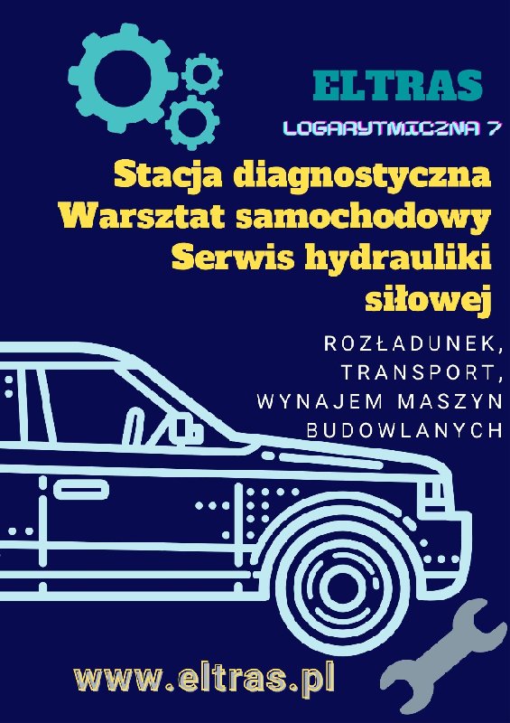 Przeglądy diagnostyka badania techniczne rezerwacje online ELTRAS - 01 Przeglądy diagnostyka badania techniczne rezerwacje online ELTRAS - 01