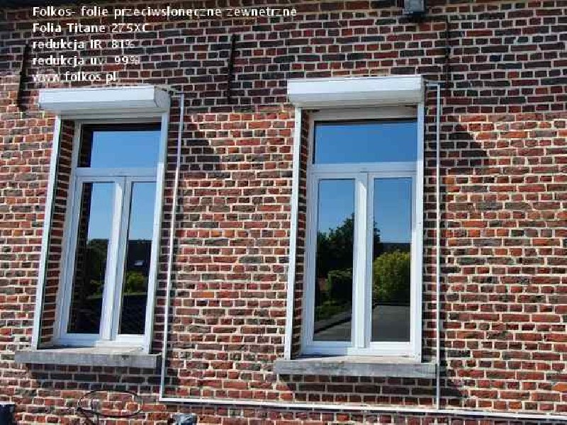 Folia przeciwsłoneczna zewnętrzna Tytan 275XC przyciemnianie szyb Wars