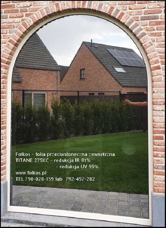 Folia przeciwsłoneczna zewnętrzna Tytan 275XC przyciemnianie szyb Wars - 02
