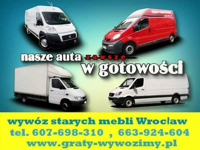 Wywóz starych mebli Wrocław