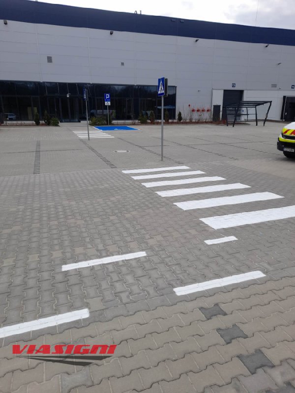 Oznakowanie pionowe i poziome parkngów