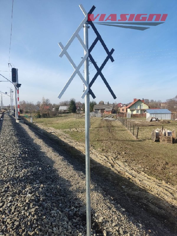 Oznakowanie kolejowe, znaki kolej, znaki pionowe - 01