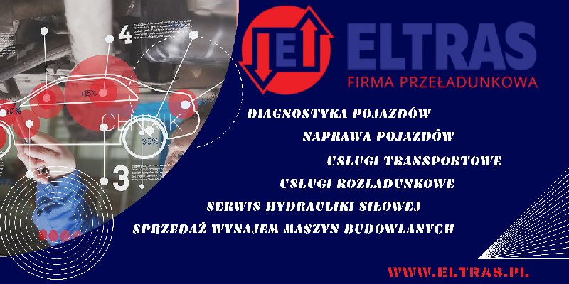 Serwis hydrauliki siłowej naprawa przewodów diagnostyka badania ELTRAS - 01