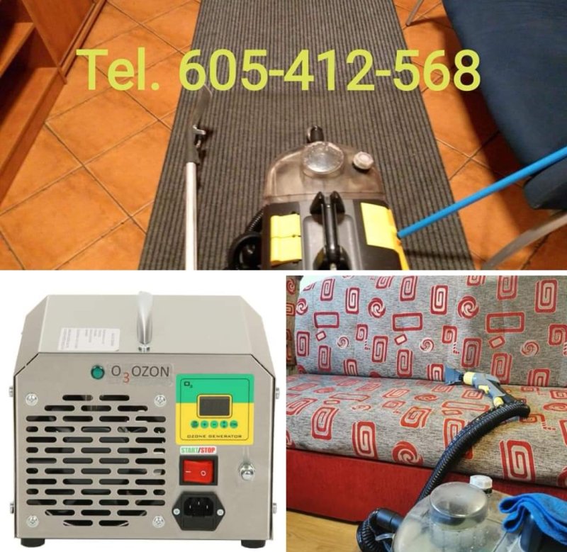 Czyszczenie wykładzin dywanów tapicerki ozon Karcher Nowy Tomyśl - 01