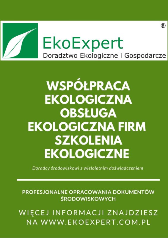 Współpraca ekologiczna obsługa firm outsourcing ekologiczny EKOEXPERT
