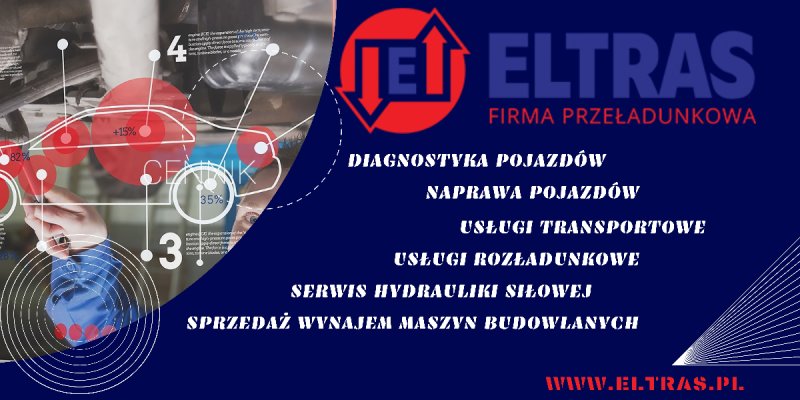 Stacja diagnostyczna przeglądy techniczne serwis hydrauliki ELTRAS