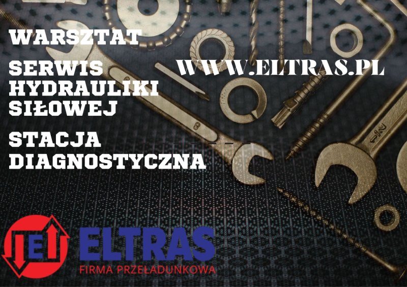Naprawa pojazdu ELTRAS diagnostyka serwis hydrauliki siłowej Białystok