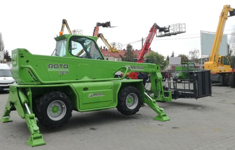 Ładowarka teleskopowa MERLO wynajem, serwis, sprzedaż ładowarek - 01