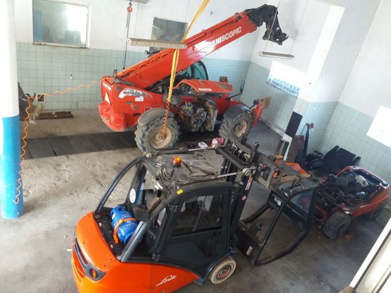 Ładowarka teleskopowa Manitou wynajem, serwis, sprzedaż ładowarek - 04