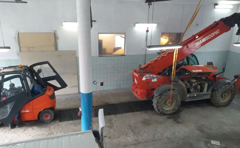 Ładowarka teleskopowa Manitou wynajem, serwis, sprzedaż ładowarek - 06