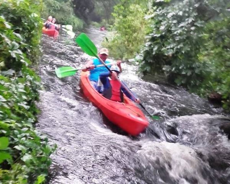 Spływy kajakowe rzeką Wel Pole namiotowe z zapleczem Agroturystyka - 06