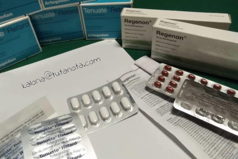 Tenuate Retard Oryginalny Made In Germany Oraz Regenon - 01