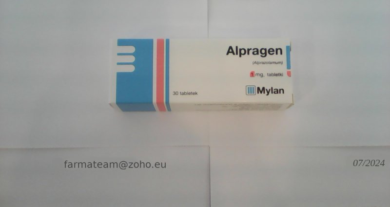 FarmaTeam Alpragen 1mg, Afobam 1mg Wysyłka w 24h - 01