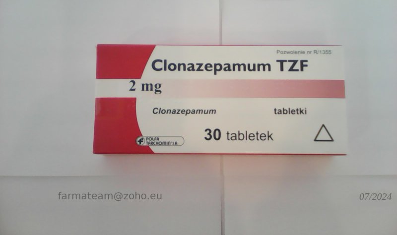 FarmaTeam Alprox 1mg, Clonazepamum TZF 2mg Wysyłka w 24h - 01
