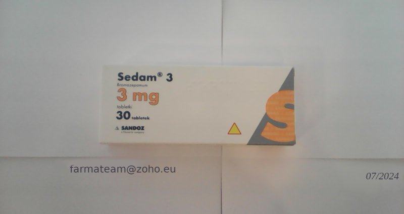 FarmaTeam Relanium 5mg, Sedam 3mg Wysyłka w 24h