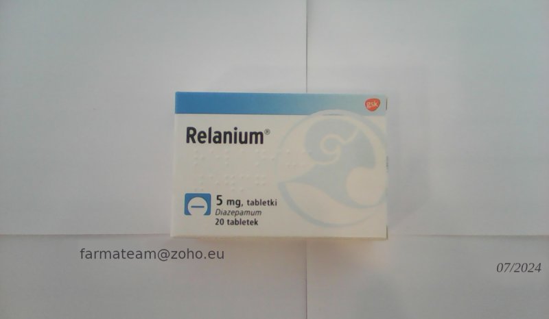 FarmaTeam Relanium 5mg, Sedam 3mg Wysyłka w 24h - 01