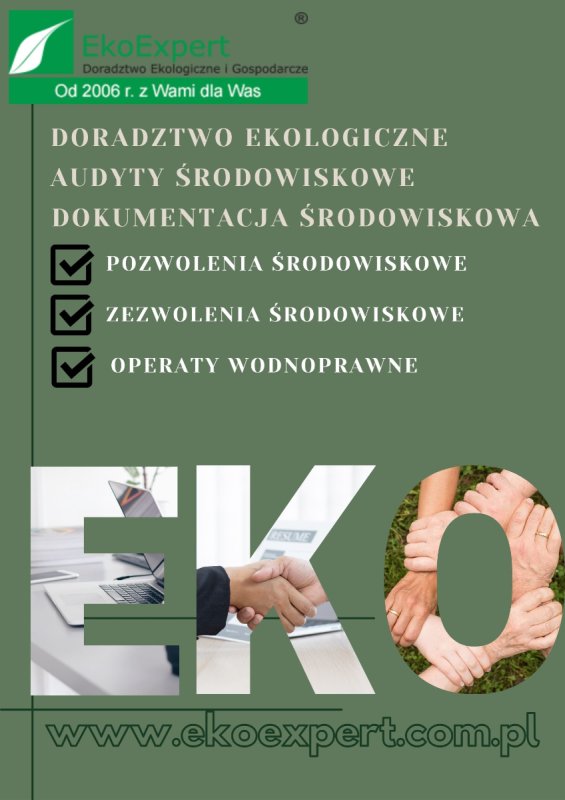 Zezwolenia środowiskowe analizy raporty oceny środowiskowe EKOEXPERT