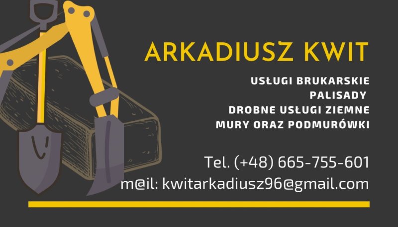 WYKONAM kostkę, palisadę, mury, podmurówki, itp