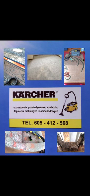 Chomęcice pranie dywanów wykładzin tapicerki