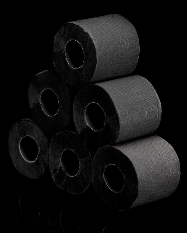 Czarny Papier Toaletowy Renova 6 rolek - 02