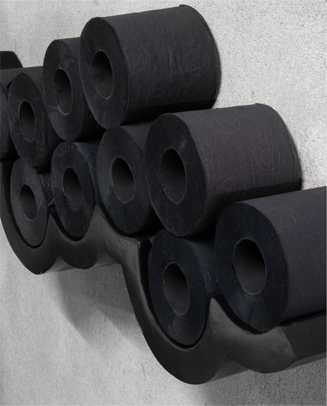 Czarny Papier Toaletowy Renova 6 rolek - 06