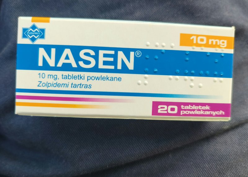 Nasen 20 tab 30 tab Zolpidem Tabletki Nasenne