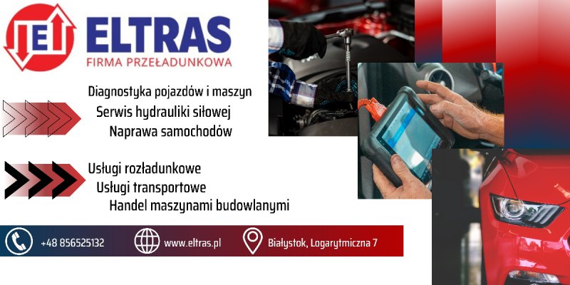Transport ciężarowy serwis hydrauliki ELTRAS - 01