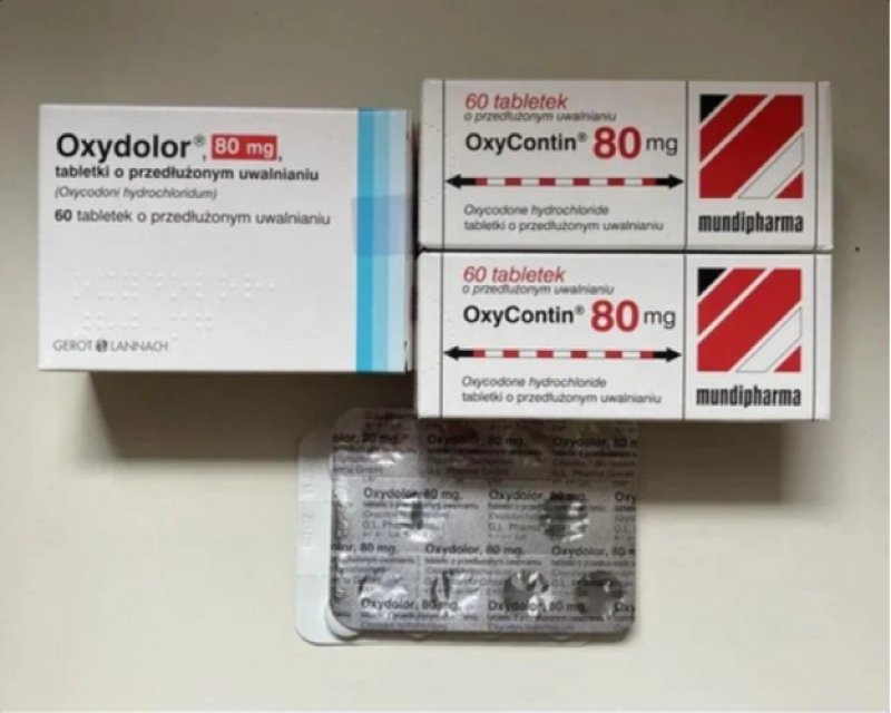 Oxycontin 80mg, Oxydolor 80mg, Xanax 2mg, Tramal