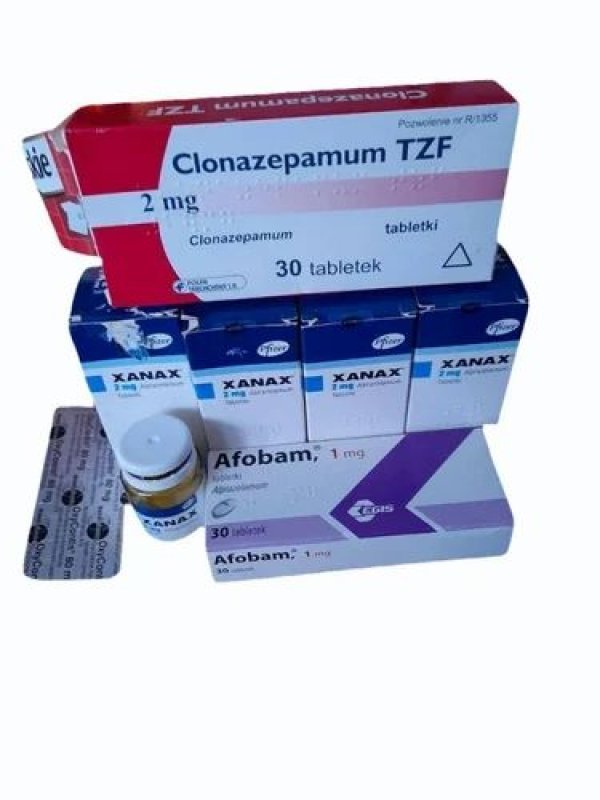Clonazepam TZF, Xanax, Afobam, Onirex na sprzedaz