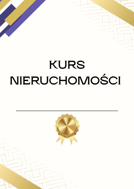 Nieruchomości kurs online realne wsparcie - 01
