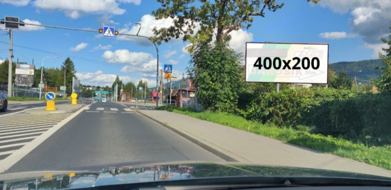 Wynajmę banery reklamowe, Bielsko, ul. Krakowska - 02