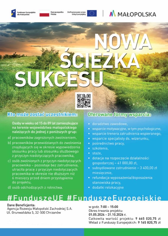 Udział w Projekcie Nowa Ścieżka Sukcesu