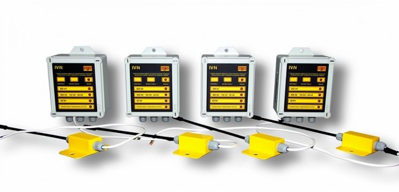 Sygnalizator / Czujnik wysokiego napięcia do żuraw - 04